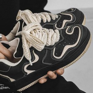 Concert Outfit High Street Niche Design Skateboard Couple Shoes