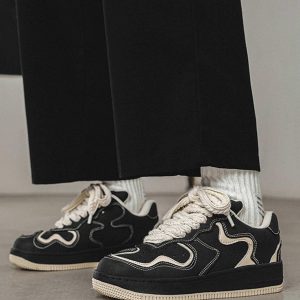 Concert Outfit High Street Niche Design Skateboard Couple Shoes