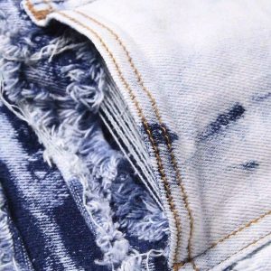 Concert Outfit High Street Old Washed Slim Fit Jeans