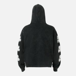 Concert Outfit High Street Print Letter Hoodie