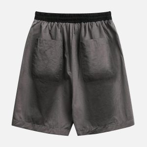 Concert Outfit High Street Spray Paint Casual Shorts