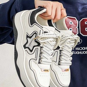 Concert Outfit High Street Versatile Board Shoes