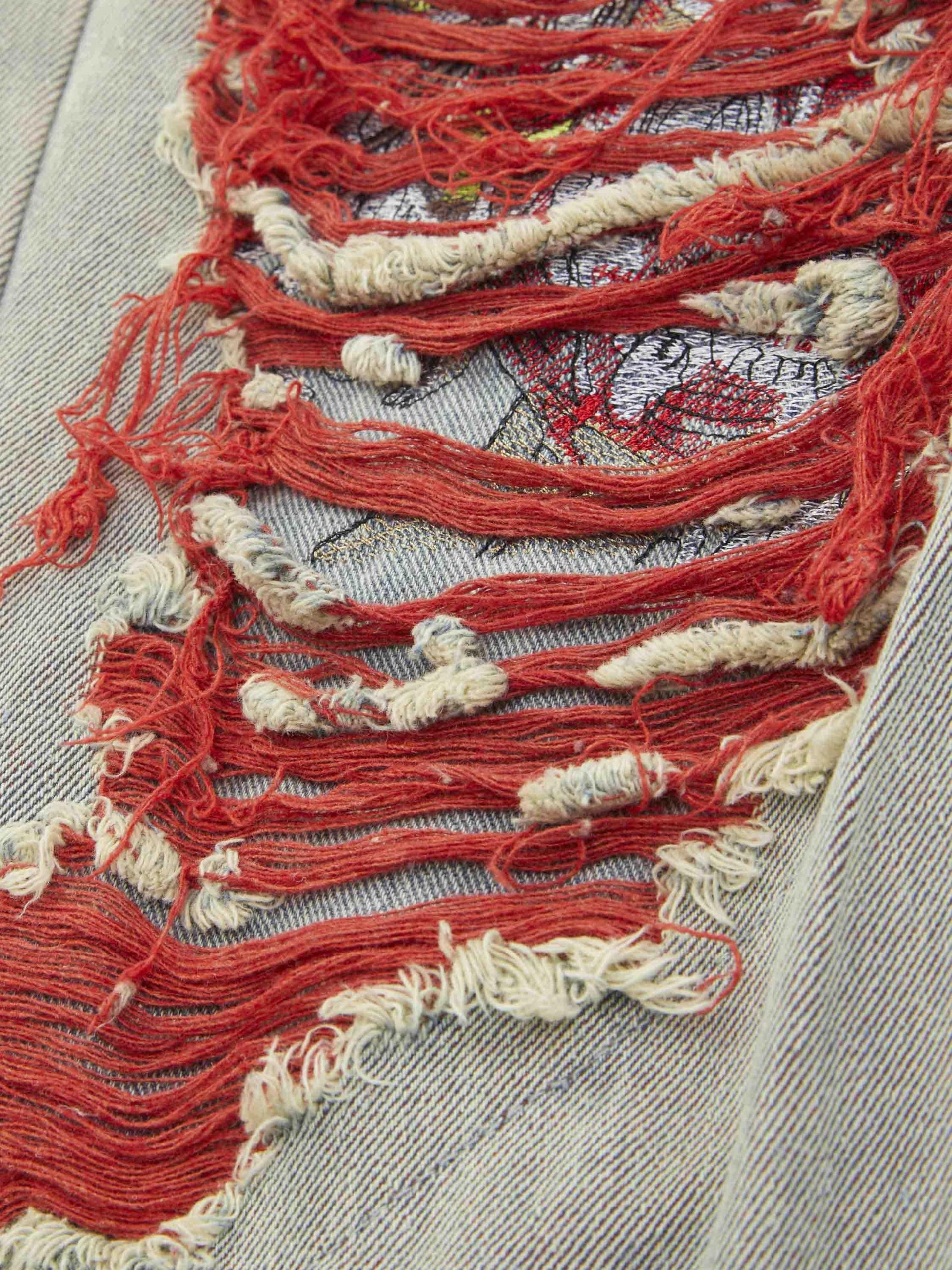 Concert Outfit High Street Versatile Denim Jeans Concert Outfit High Street Versatile Denim Jeans