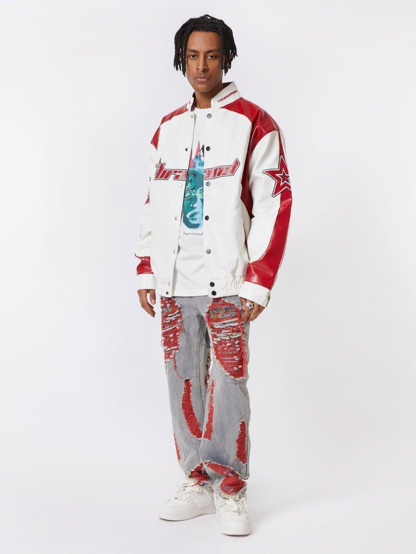 Concert Outfit High Street Versatile Denim Jeans Concert Outfit High Street Versatile Denim Jeans