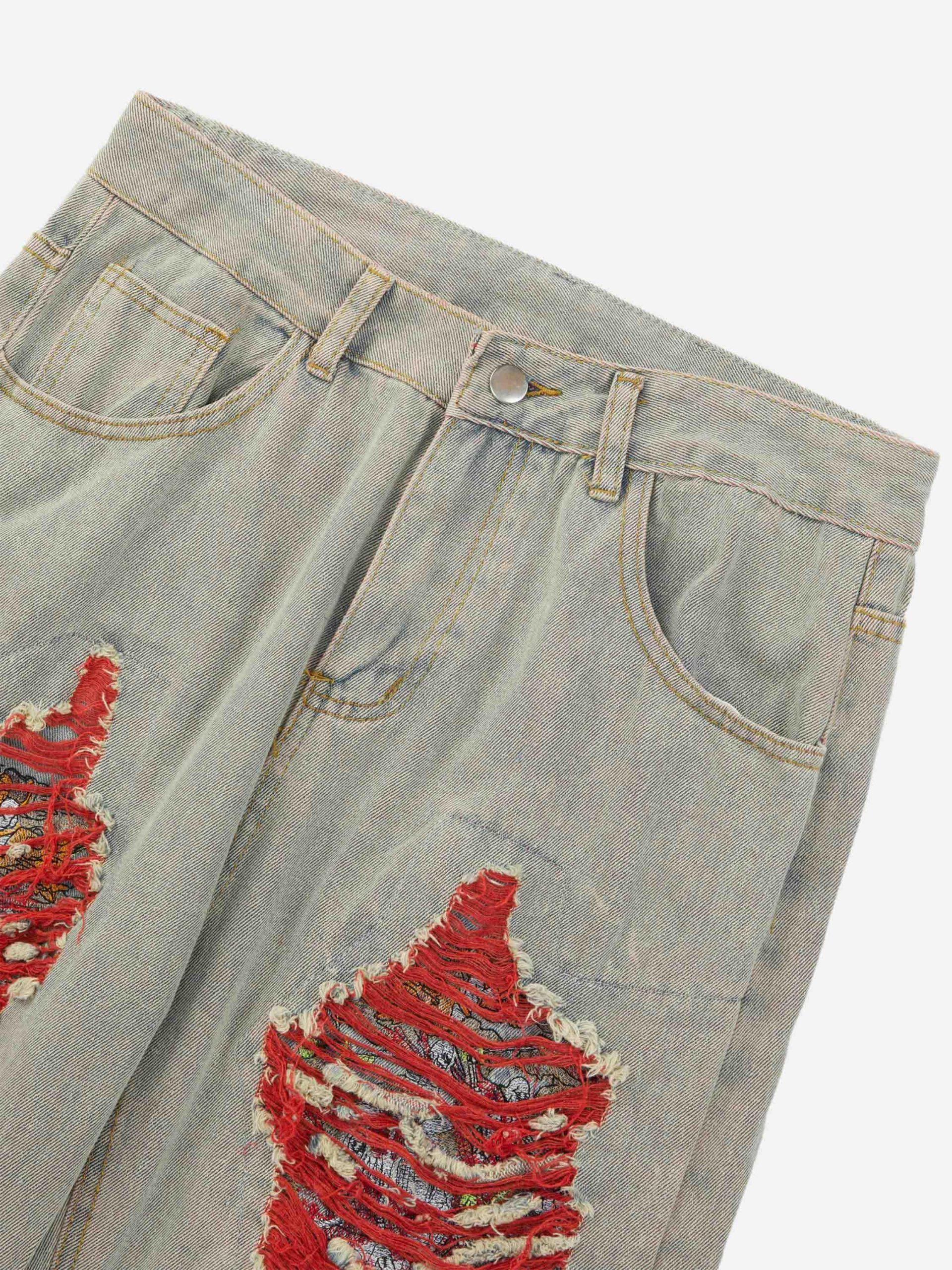 Concert Outfit High Street Versatile Denim Jeans Concert Outfit High Street Versatile Denim Jeans