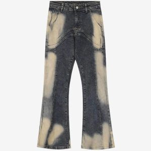 Concert Outfit High Street Vintage Flared Jeans