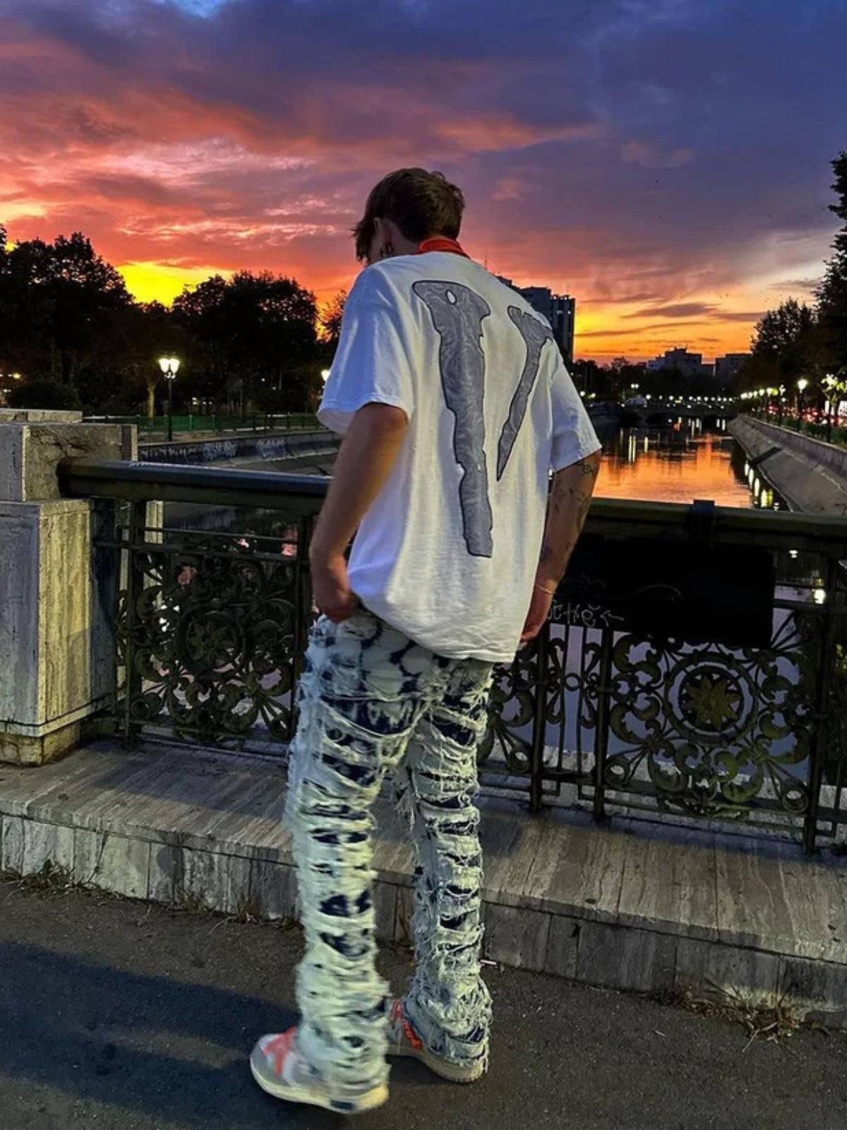 Concert Outfit High Street Washed Slim Fit Jeans Concert Outfit High Street Washed Slim Fit Jeans