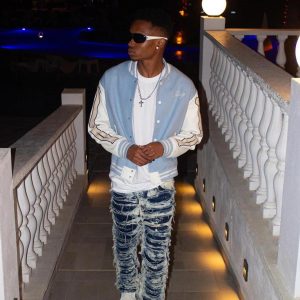 Concert Outfit High Street Washed Slim Fit Jeans