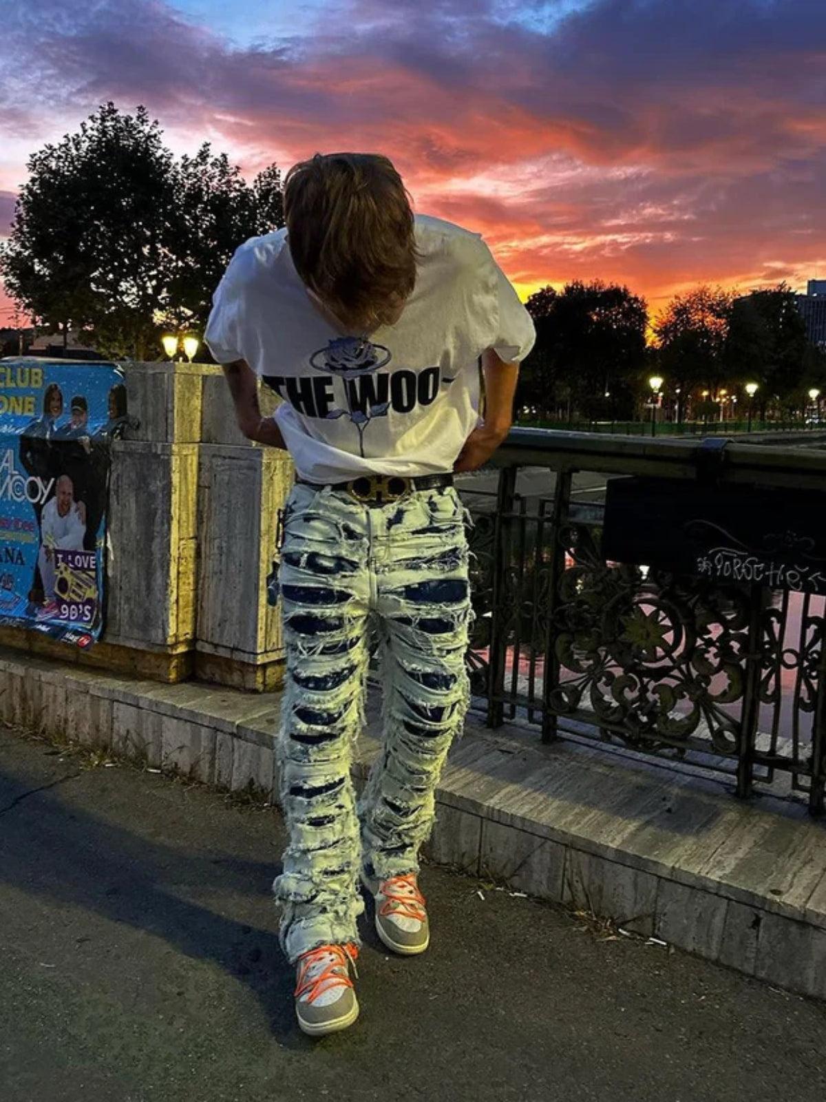 Concert Outfit High Street Washed Slim Fit Jeans Concert Outfit High Street Washed Slim Fit Jeans