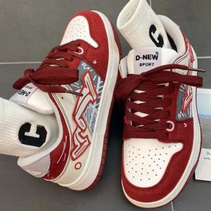 Concert Outfit Hip-Hop Graffiti Board Shoes For Couples