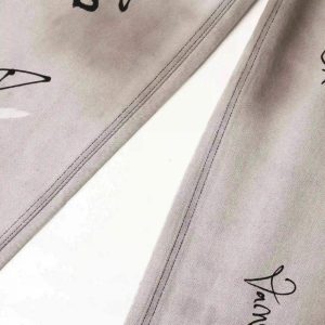 Concert Outfit Hip-Hop Graffiti Distressed Jeans