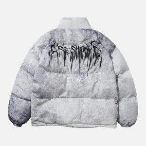 Concert Outfit Hip Hop Oversize Padded Jacket