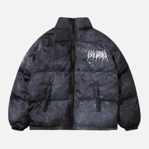 Concert Outfit Hip Hop Oversize Padded Jacket