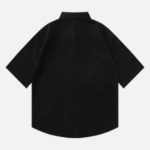 Concert Outfit Hip-Hop Printed Shirt