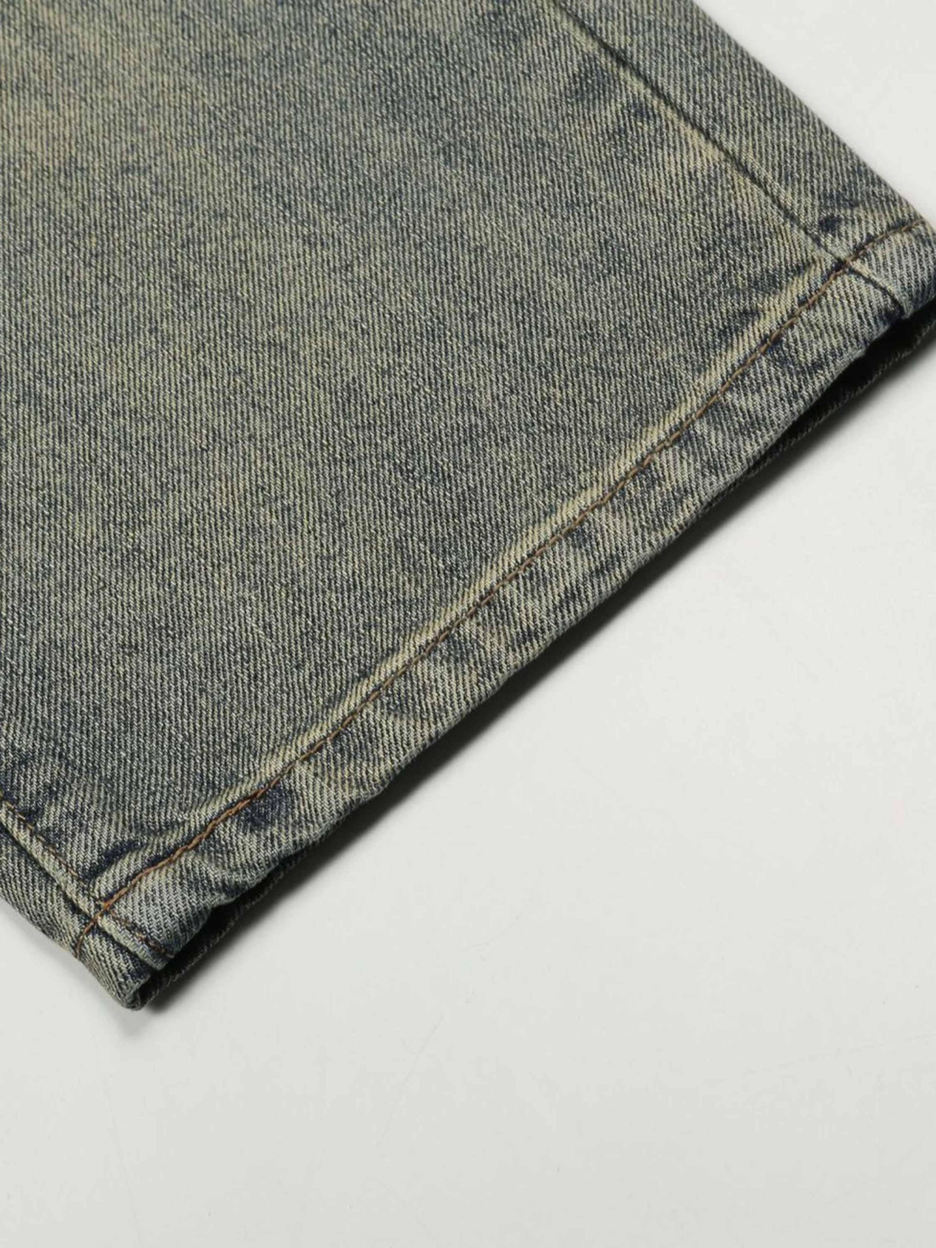 Concert Outfit Hip Hop Retro Patch Denim Jeans Concert Outfit Hip Hop Retro Patch Denim Jeans