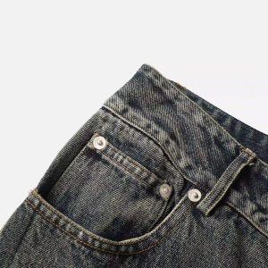 Concert Outfit Hip Hop Street Graffiti Jeans