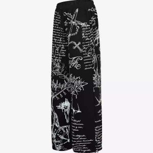 Concert Outfit Hip-Hop Street Print Casual Pants