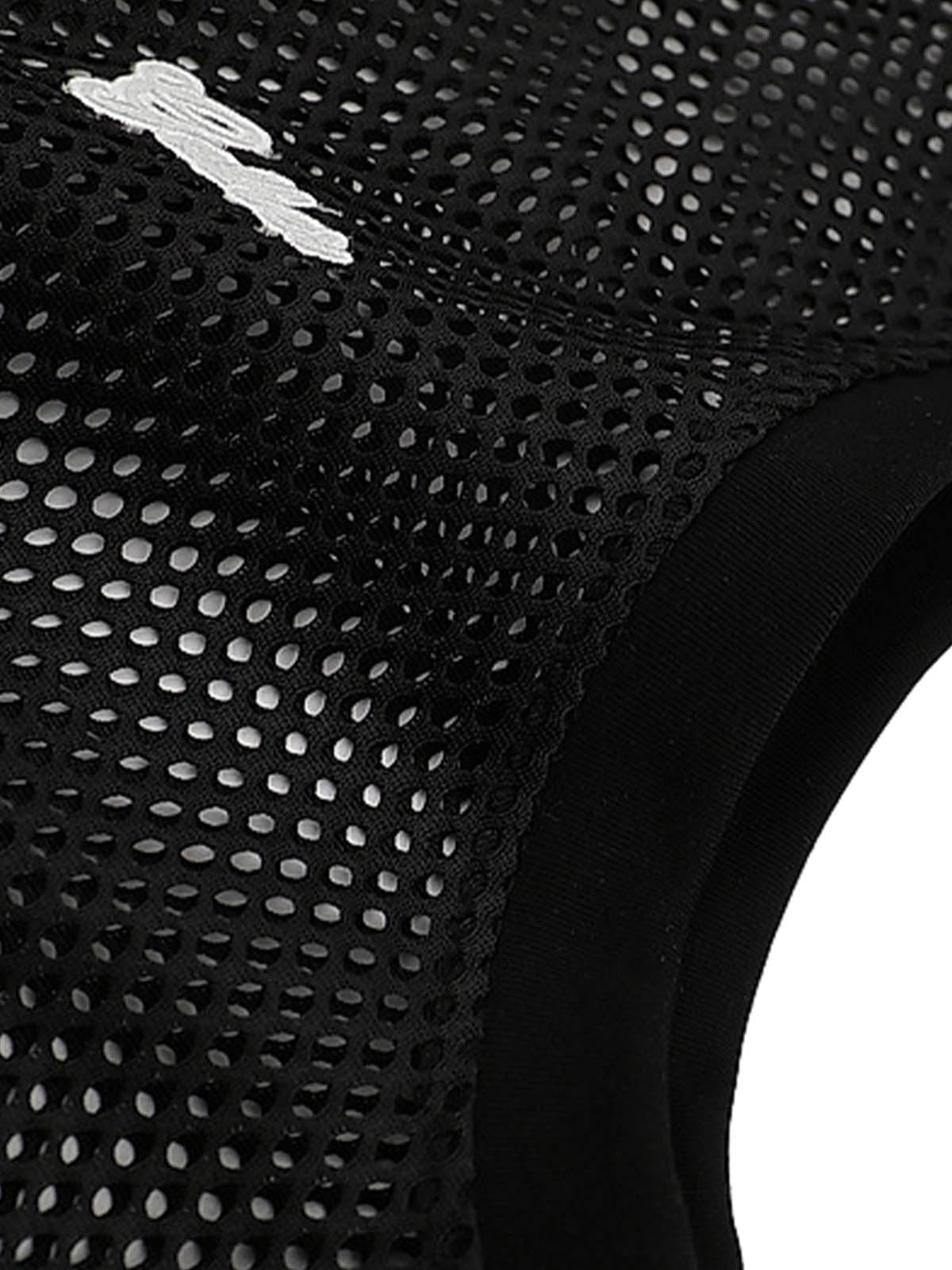 Concert Outfit Hollow Sports Mesh Embroidered Letters Vest Concert Outfit Hollow Sports Mesh Embroidered Letters Vest