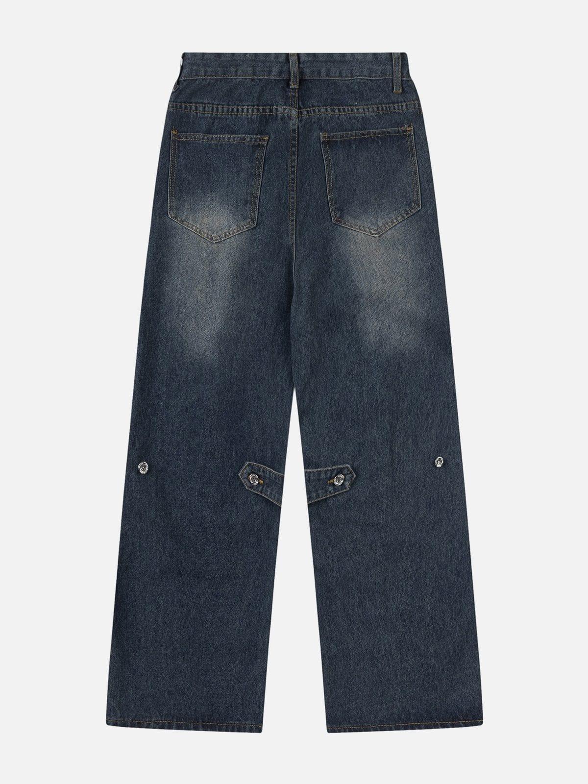 Concert Outfit Irregular Waist Wide Leg Jeans Concert Outfit Irregular Waist Wide Leg Jeans