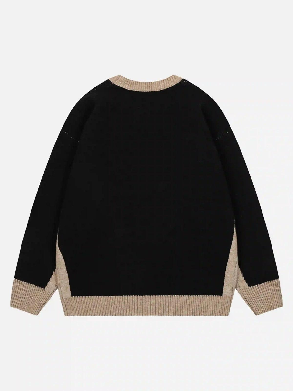 Concert Outfit Jacquard Butterfly Sweater Concert Outfit Jacquard Butterfly Sweater