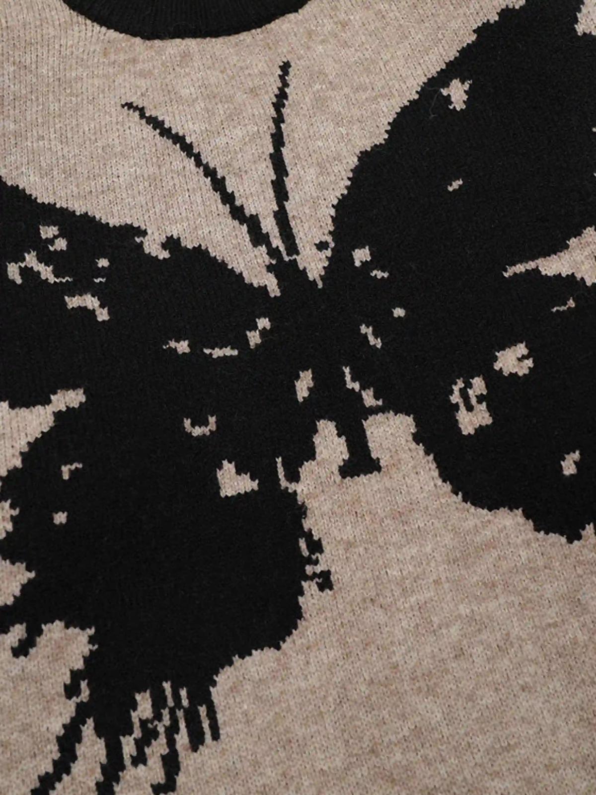 Concert Outfit Jacquard Butterfly Sweater Concert Outfit Jacquard Butterfly Sweater
