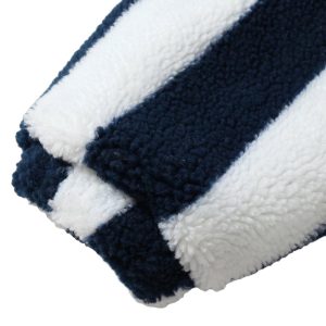 Concert Outfit Jersey Embroidered Cheetah Print Striped Sherpa Jacket