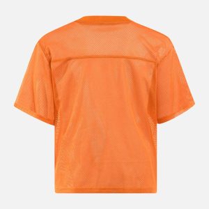 Concert Outfit Jersey Letter Print Quick Dry V-Neck T-Shirt