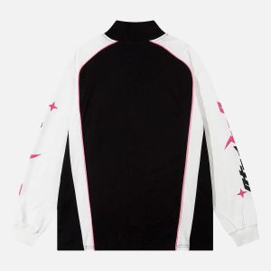 Concert Outfit Jersey Long Sleeve Quarter Zip Shirt