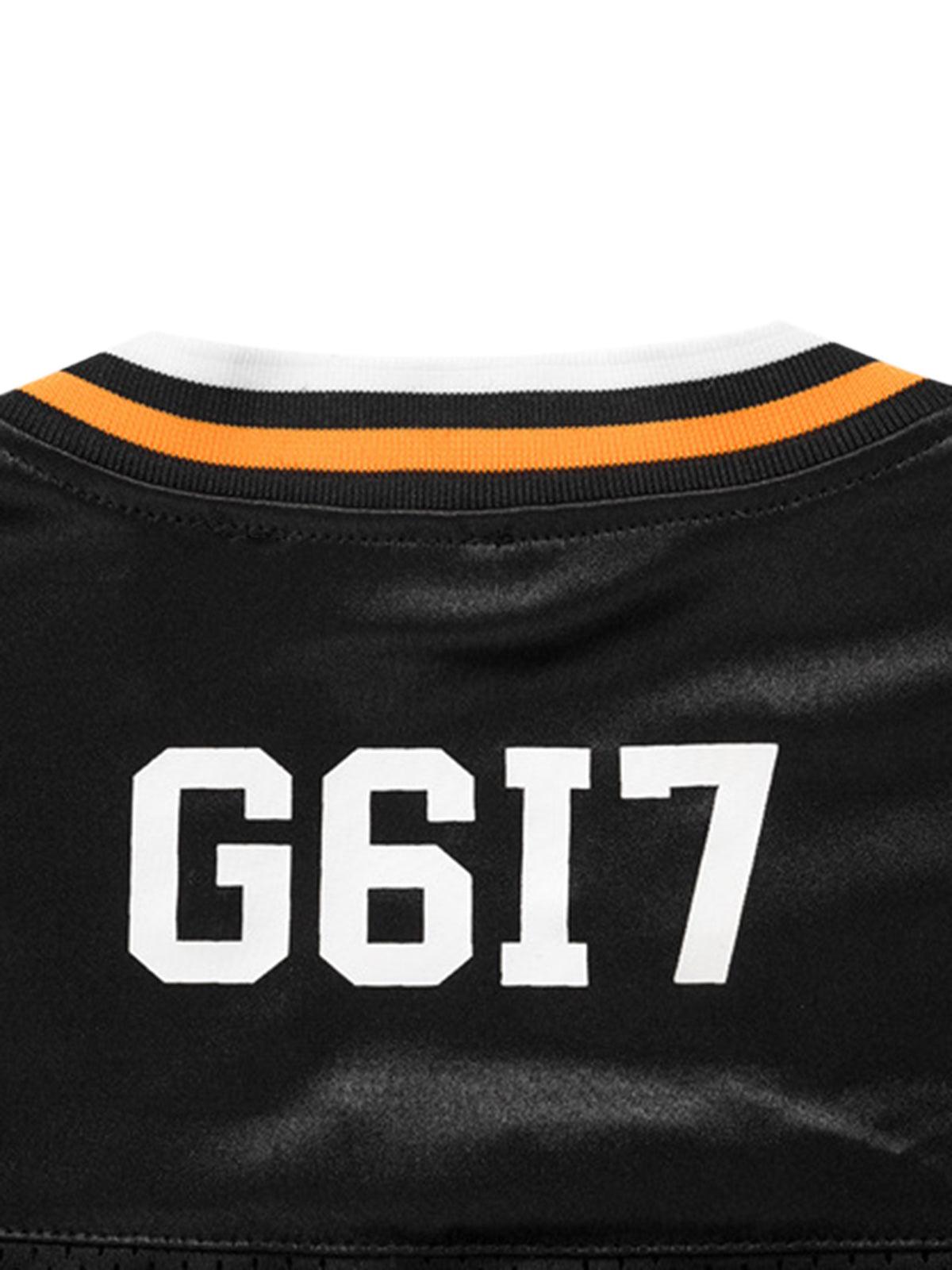 Concert Outfit Jersey Print Oversize V-Neck T-Shirt Concert Outfit Jersey Print Oversize V-Neck T-Shirt