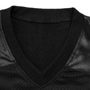 Concert Outfit Jersey Print V-Neck Oversize Short Sleeve T-Shirt