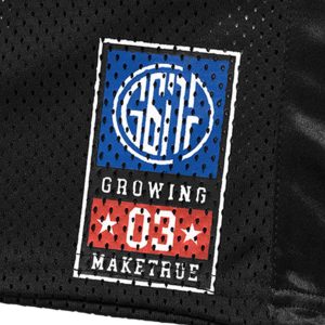 Concert Outfit Jersey Print V-Neck Oversize Short Sleeve T-Shirt