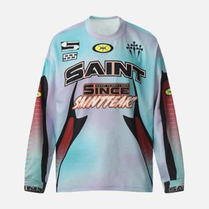 Concert Outfit Jersey Tie-Dye Long Sleeves T-Shirt