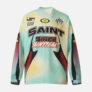 Concert Outfit Jersey Tie-Dye Long Sleeves T-Shirt