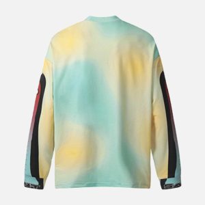 Concert Outfit Jersey Tie-Dye Long Sleeves T-Shirt
