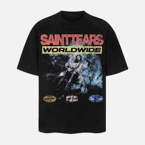 Concert Outfit Jesus Graphic T-Shirt