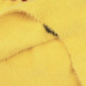 Concert Outfit Kitten Jacquard Mohair Sweater