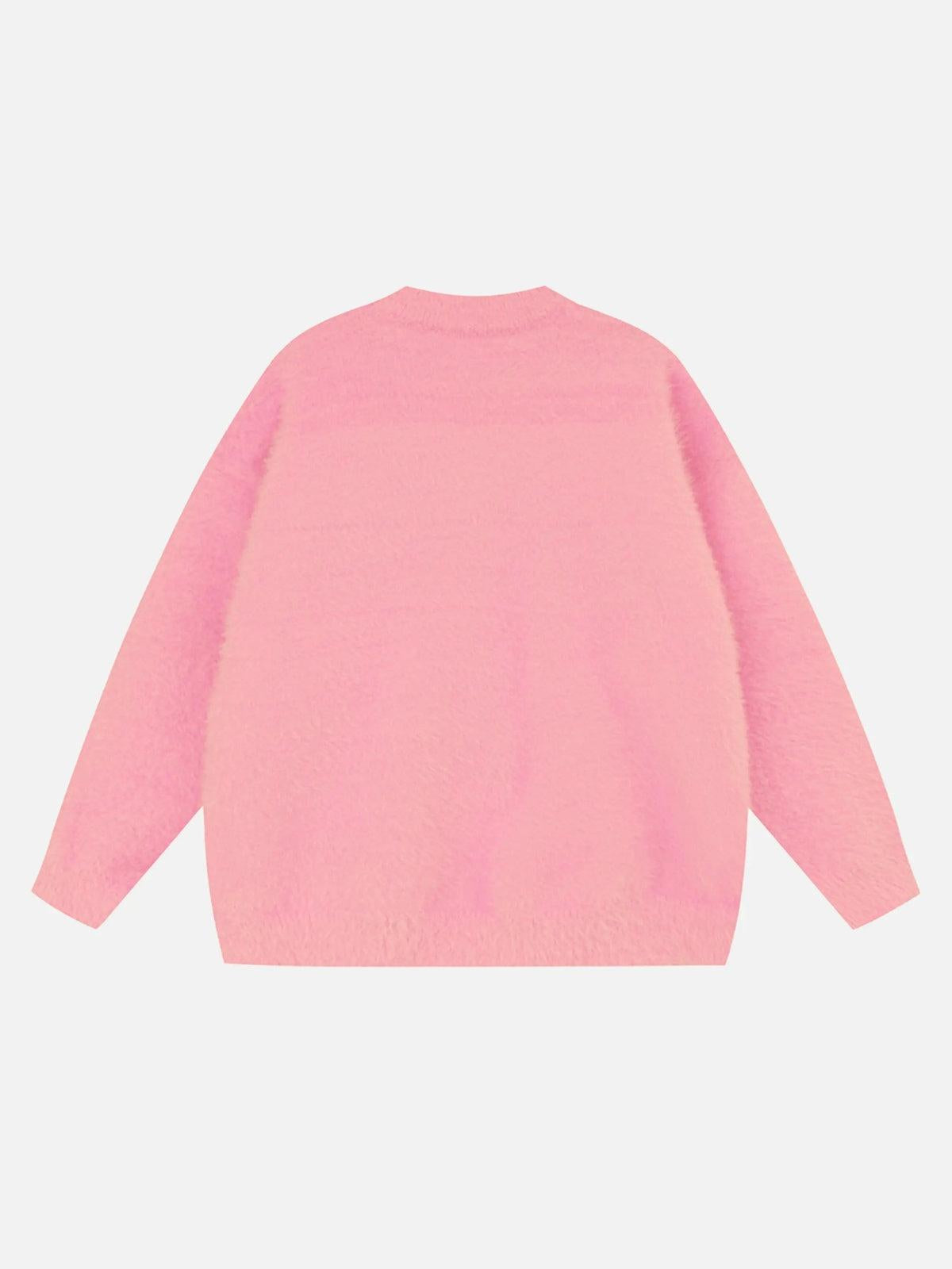 Concert Outfit Kitten Jacquard Mohair Sweater Concert Outfit Kitten Jacquard Mohair Sweater