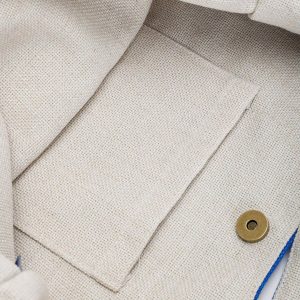 Concert Outfit Klein Blue Cartoon Pattern Canvas Bag