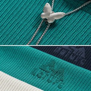 Concert Outfit Knit Solid Hoodie