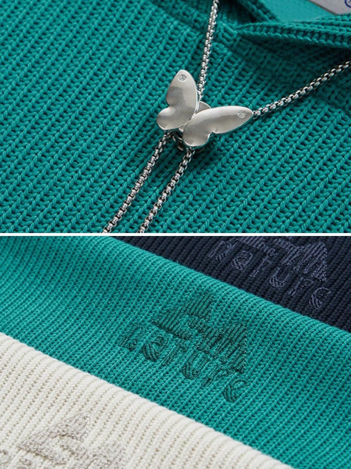 Concert Outfit Knit Solid Hoodie Concert Outfit Knit Solid Hoodie