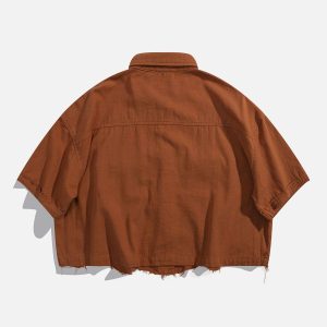 Concert Outfit Labeling Splicing Tee