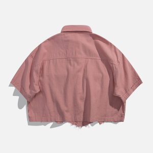 Concert Outfit Labeling Splicing Tee