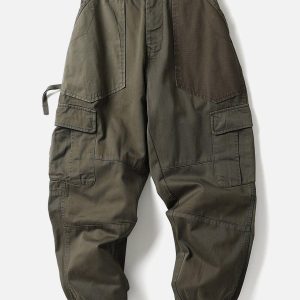 Concert Outfit Large Multiple Pockets Cargo Pants