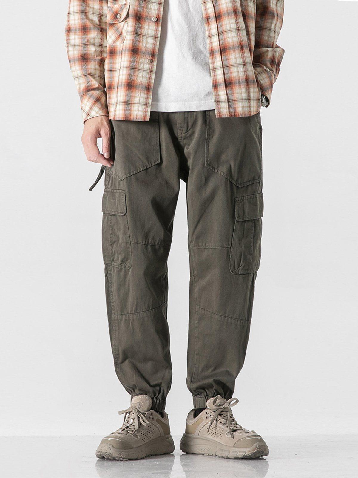 Concert Outfit Large Multiple Pockets Cargo Pants Concert Outfit Large Multiple Pockets Cargo Pants