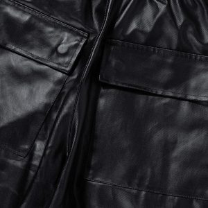 Concert Outfit Layered Three-Dimensional Pocket Wide-Leg Flared Pants