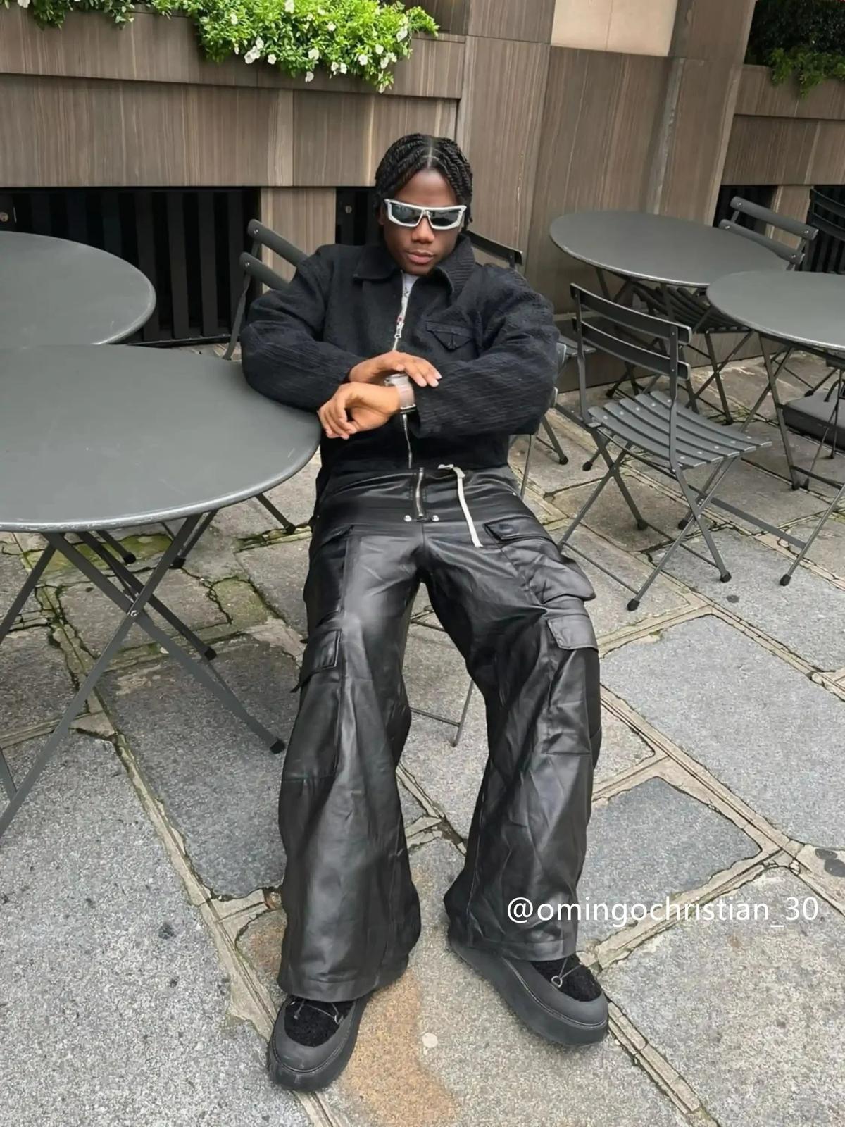 Concert Outfit Layered Three-Dimensional Pocket Wide-Leg Flared Pants Concert Outfit Layered Three-Dimensional Pocket Wide-Leg Flared Pants