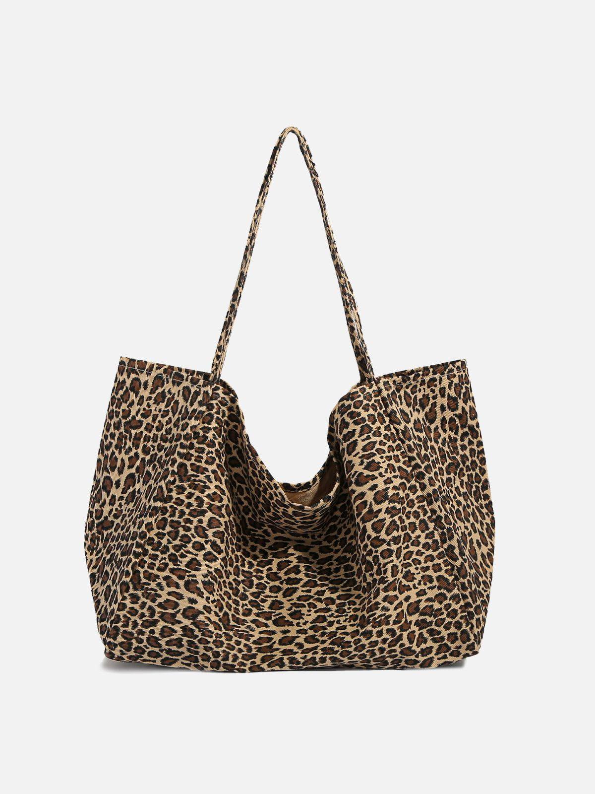 Concert Outfit Leopard Print Tote Bag Concert Outfit Leopard Print Tote Bag