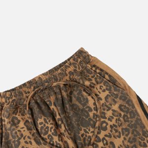 Concert Outfit Leopard Stripe Sweatpants