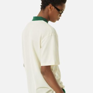 Concert Outfit Letter Embroidered Polo Shirt