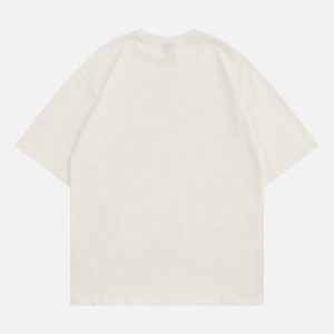 Concert Outfit Letter Embroidery Inkjet Tee